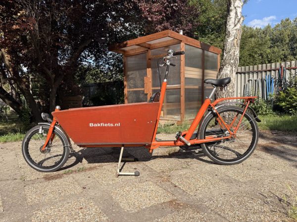 Bakfiets.nl Cargobike — narancssárga